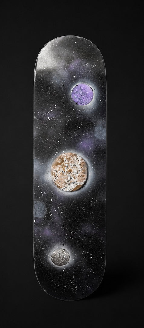 Space Deck 8.25 Hand painted