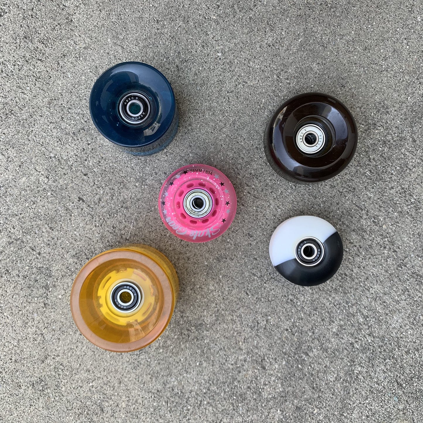 Rekon Skateboard Longboard Scooter Inline Skate Roller Skate Bearings Press Pull Machine
