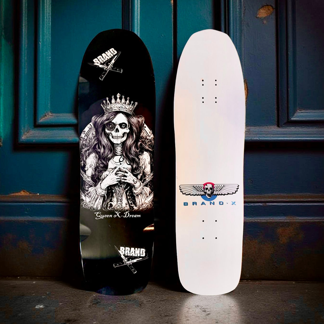 Queen X-Dream “Demon-Shape” Deck 9.1”x32.5”