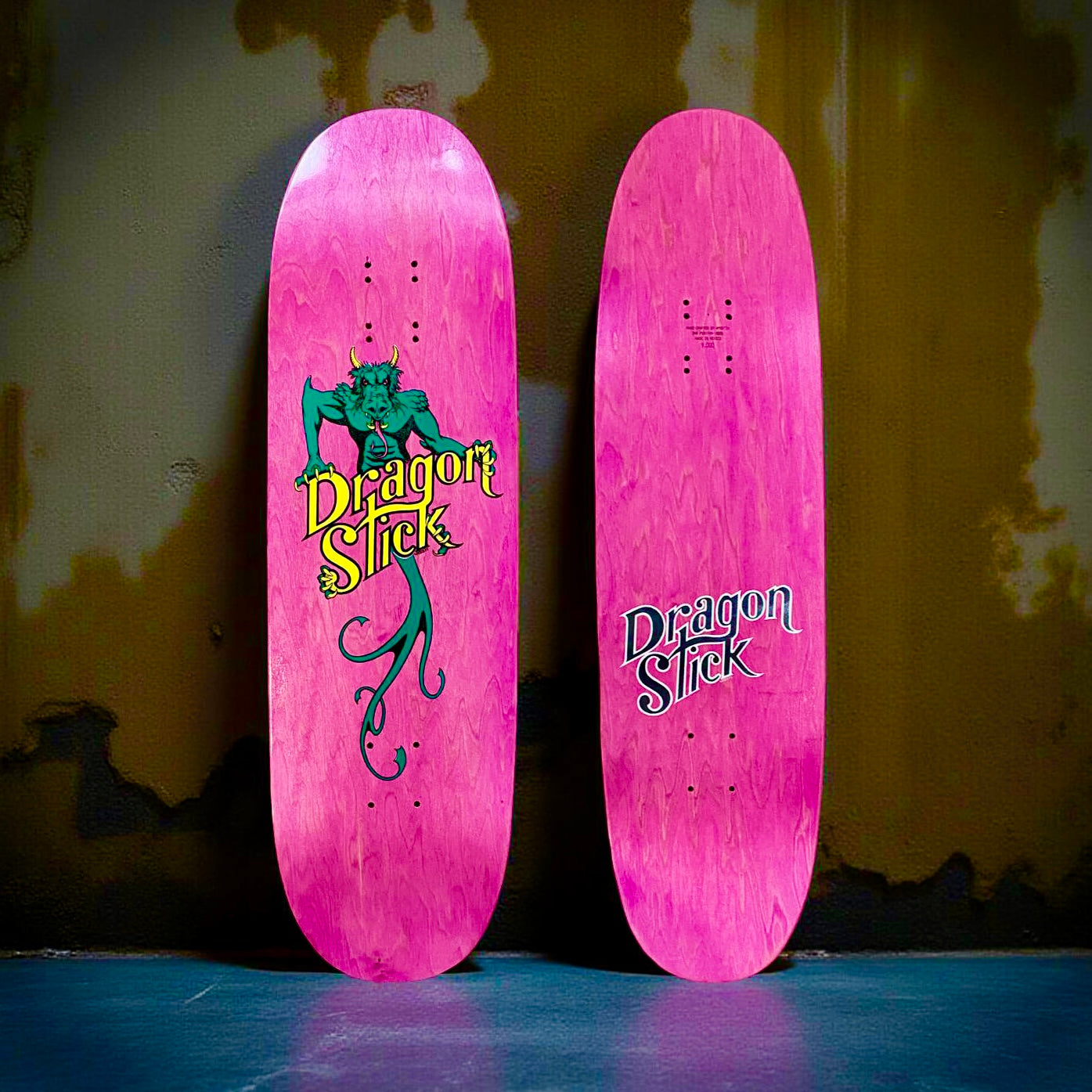 Dragon Stick EGG Deck 9”x32.75” HAND-PAINTED (1 of 5)