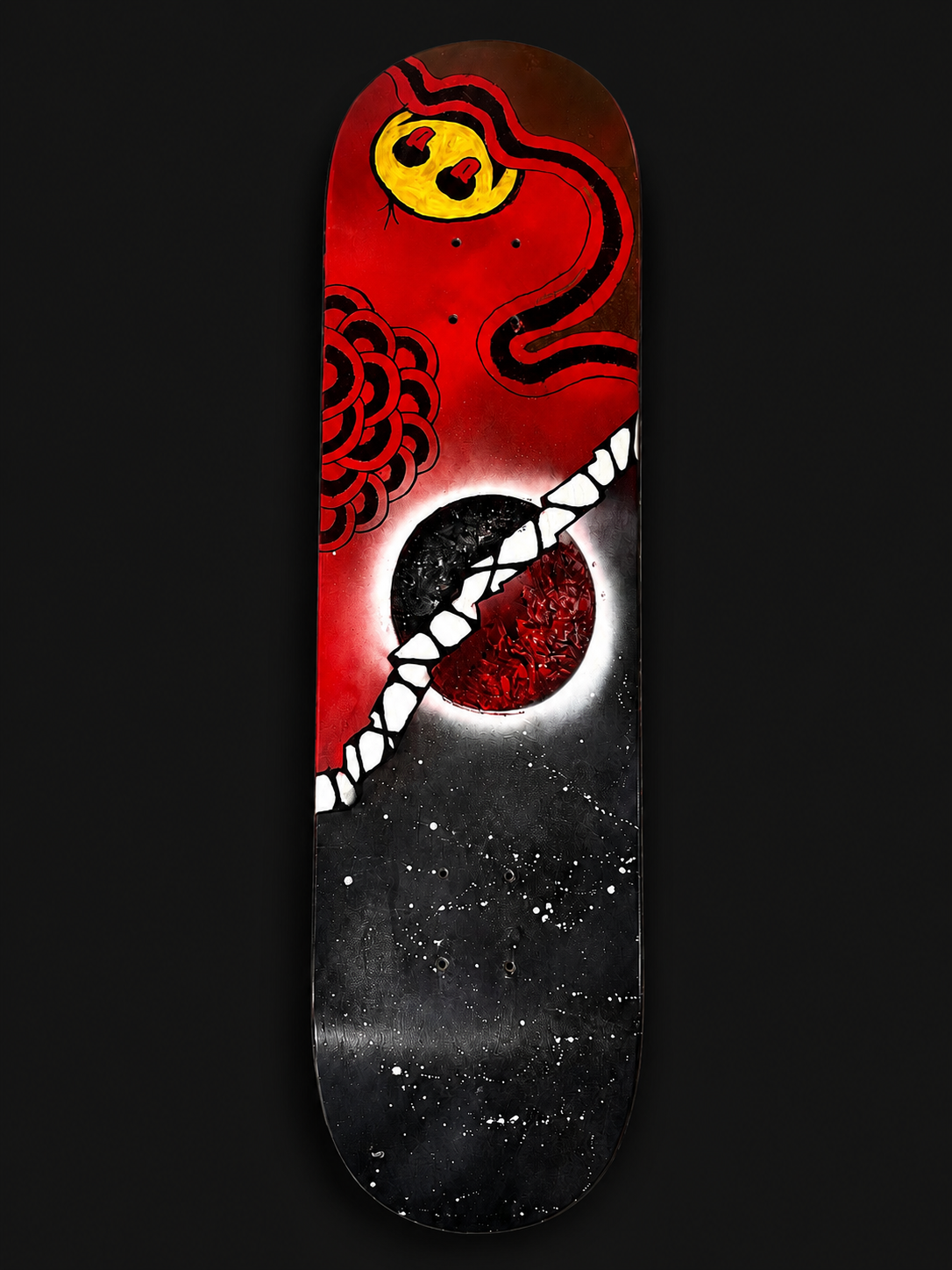 Graffiti Deck 8.25 hand painted