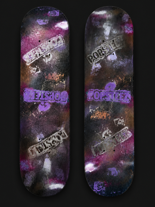 POPSTEEZ Deck 8.25 Hand painted