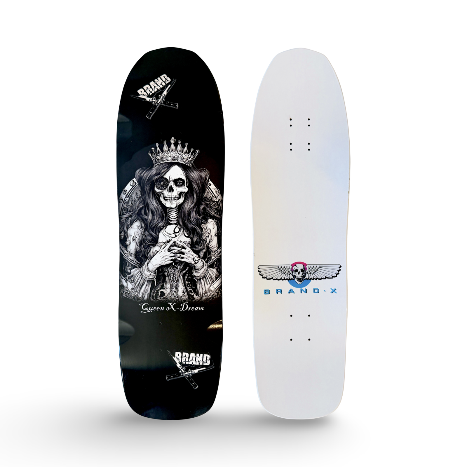 Queen X-Dream “Demon-Shape” Deck 9.1”x32.5”