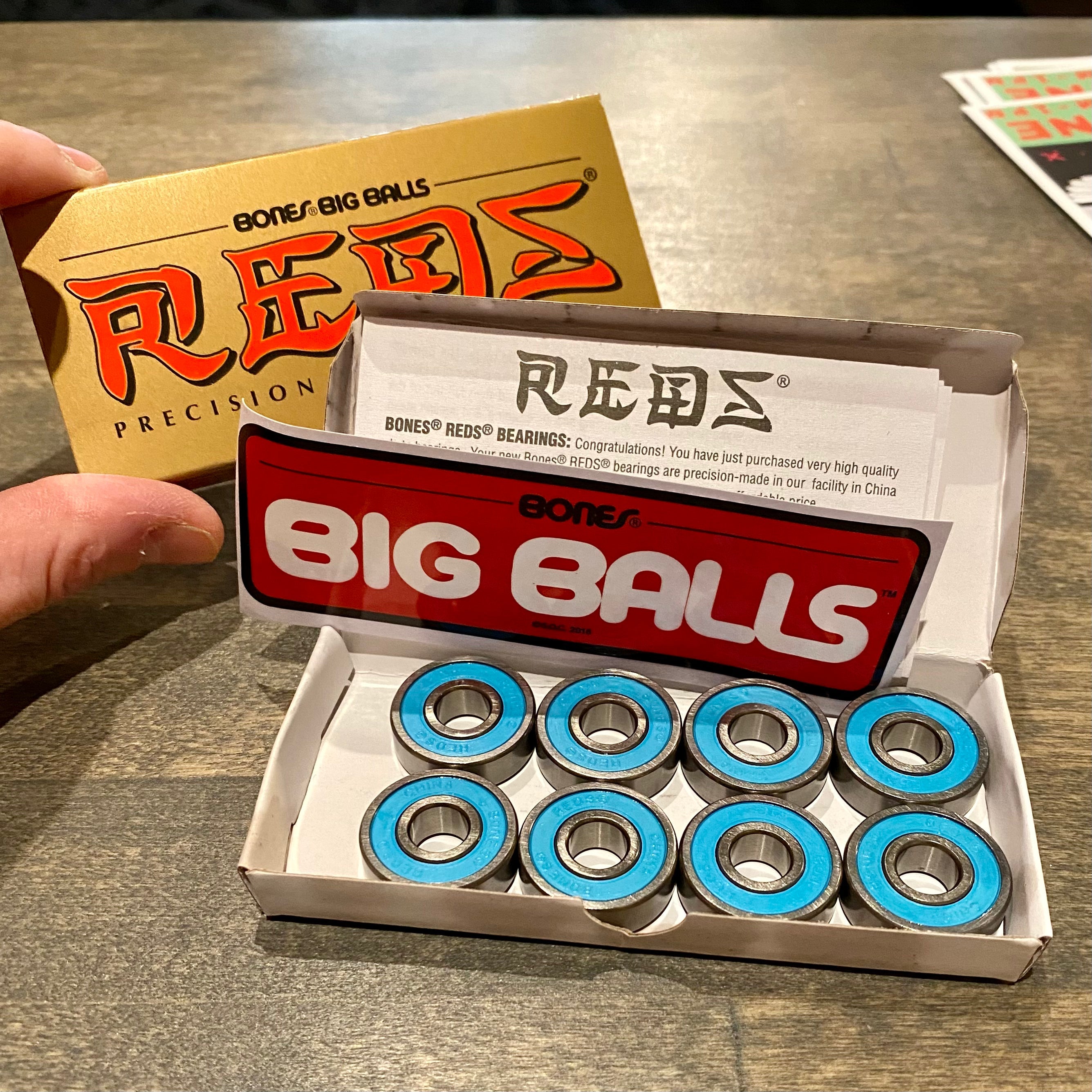 BONES Reds Bearings (Classic, Swiss & more)